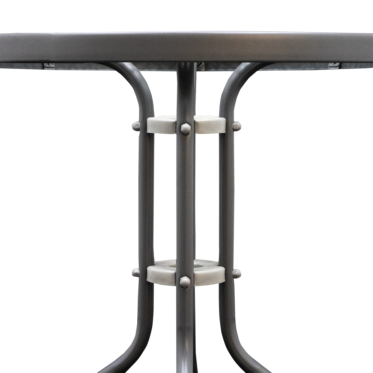 Set Jardín Beirut (1mesa + 2 sillas) Auxiliares en color Gris.