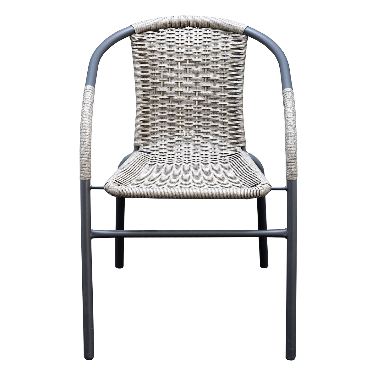 Set Jardín Beirut (1mesa + 2 sillas) Auxiliares en color Gris.