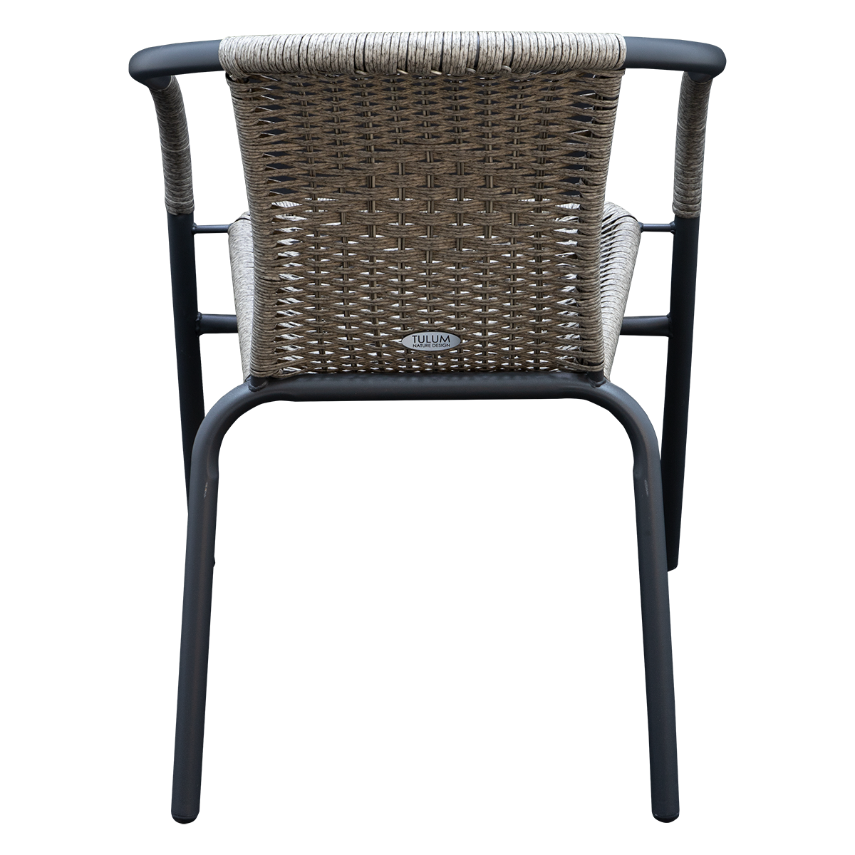 Set Jardín Beirut (1mesa + 2 sillas) Auxiliares en color Gris.