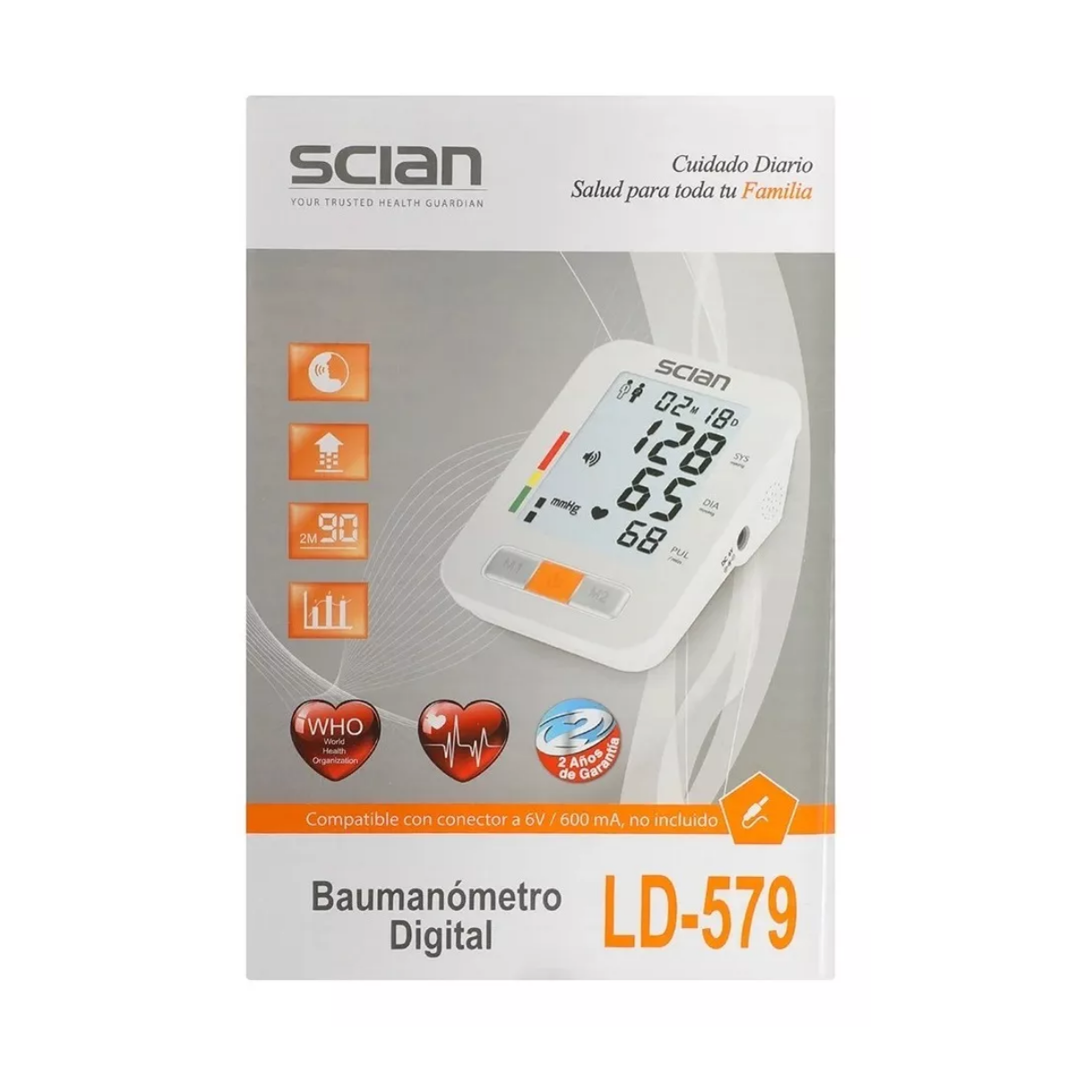 Baumanómetro Digital Parlante Para Brazo BENESTA - Médica Depot