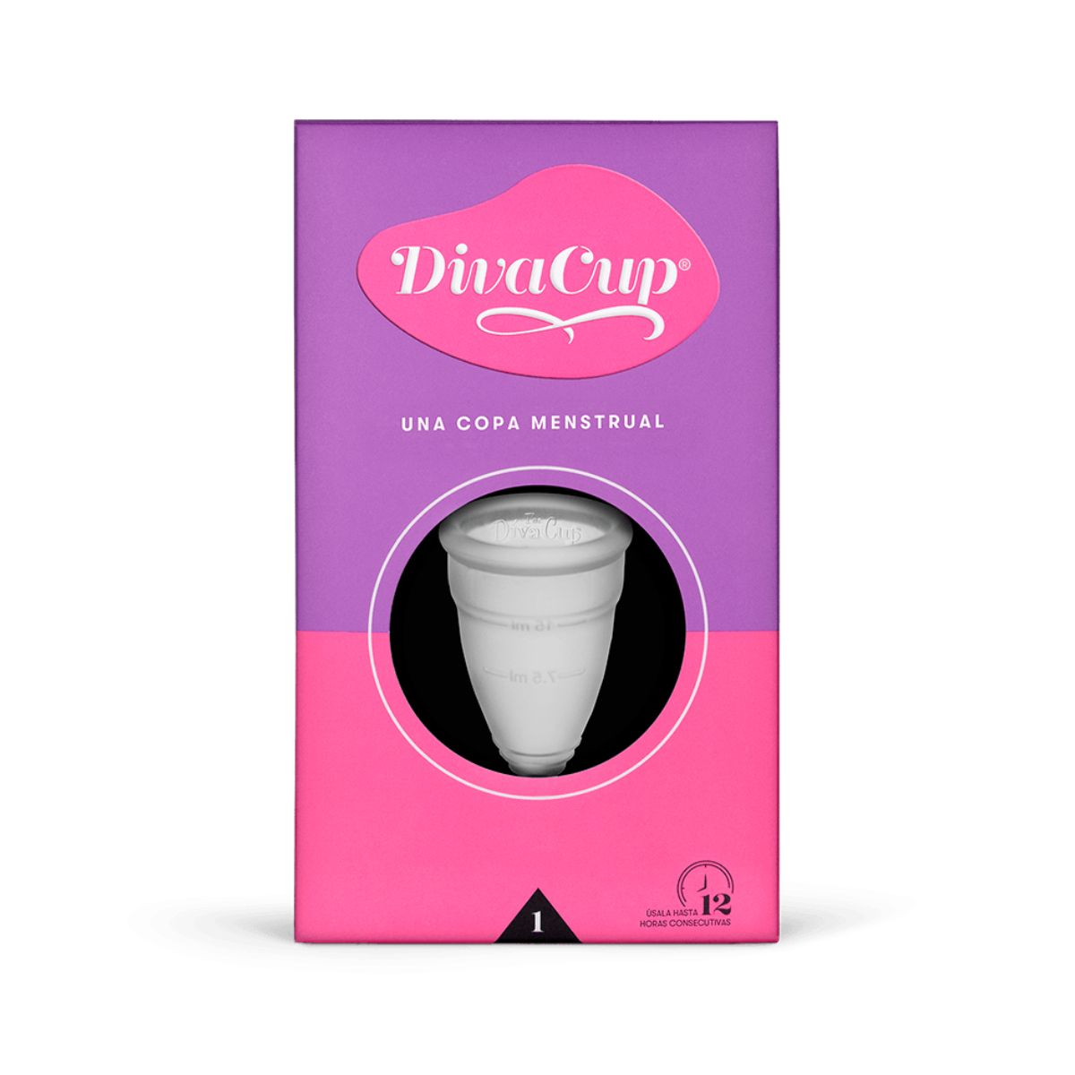 Copa Menstrual The DivaCup Modelo 1 Silicona 1 Pz