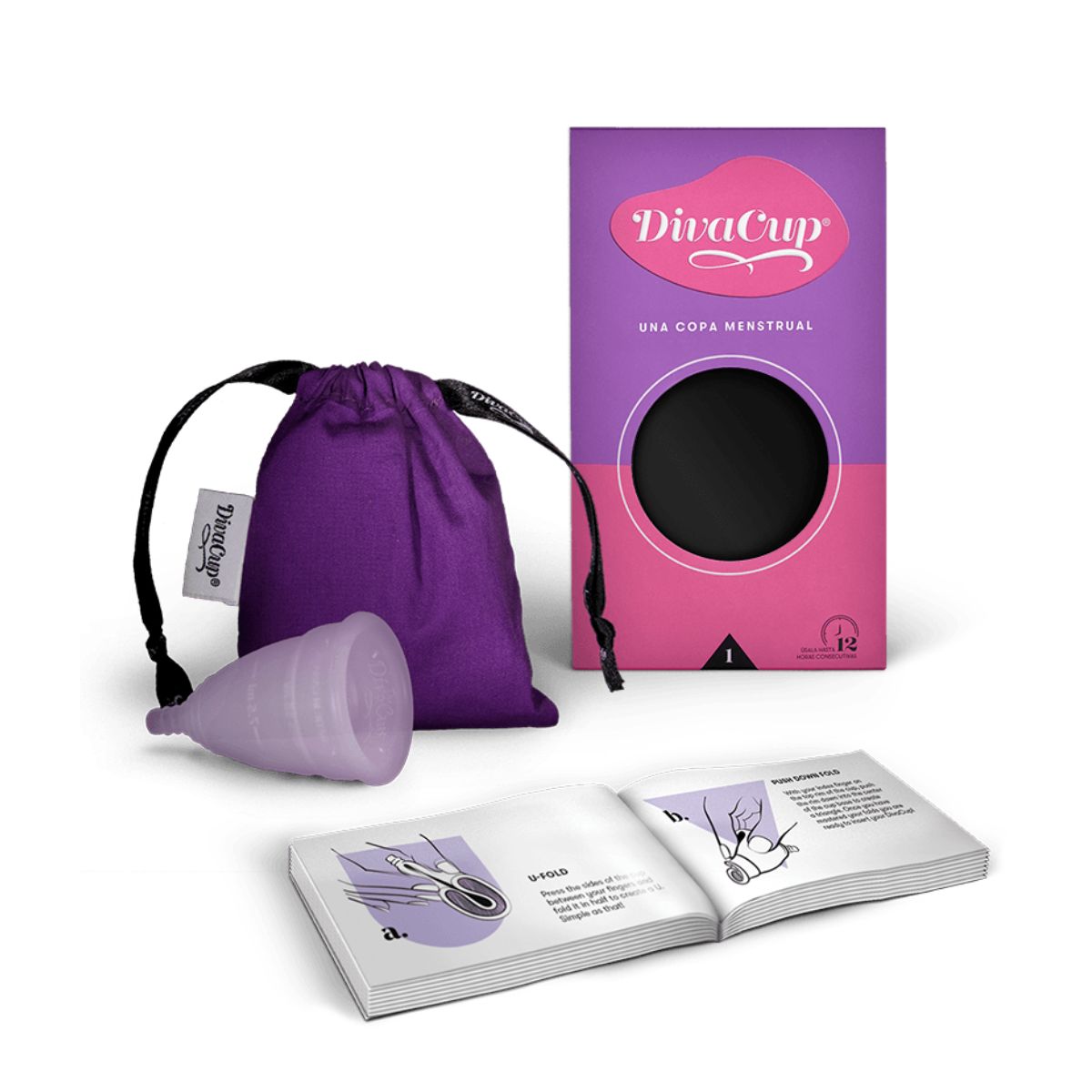 Copa Menstrual The DivaCup Modelo 1 Silicona 1 Pz