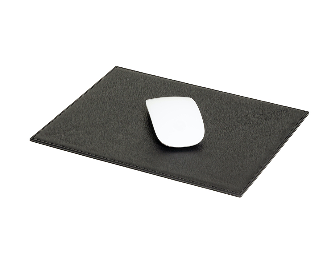 Tapete Para Mouse De Piel Elegante / Mouse Pad (marca Daju) NEGRO
