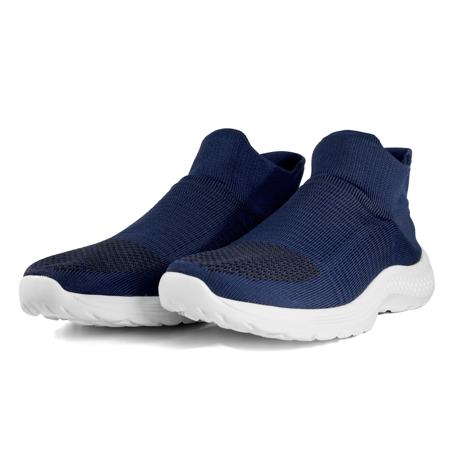 Tenis Tipo Calcetines Caballero Marino E-3005 Ebony Deportes