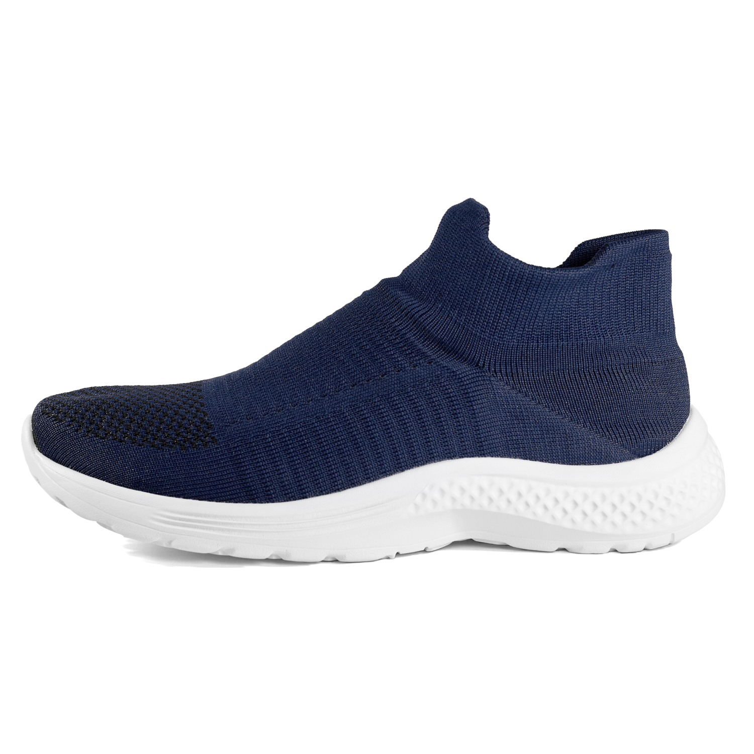 Tenis Tipo Calcetines Caballero Marino E-3005 Ebony Deportes