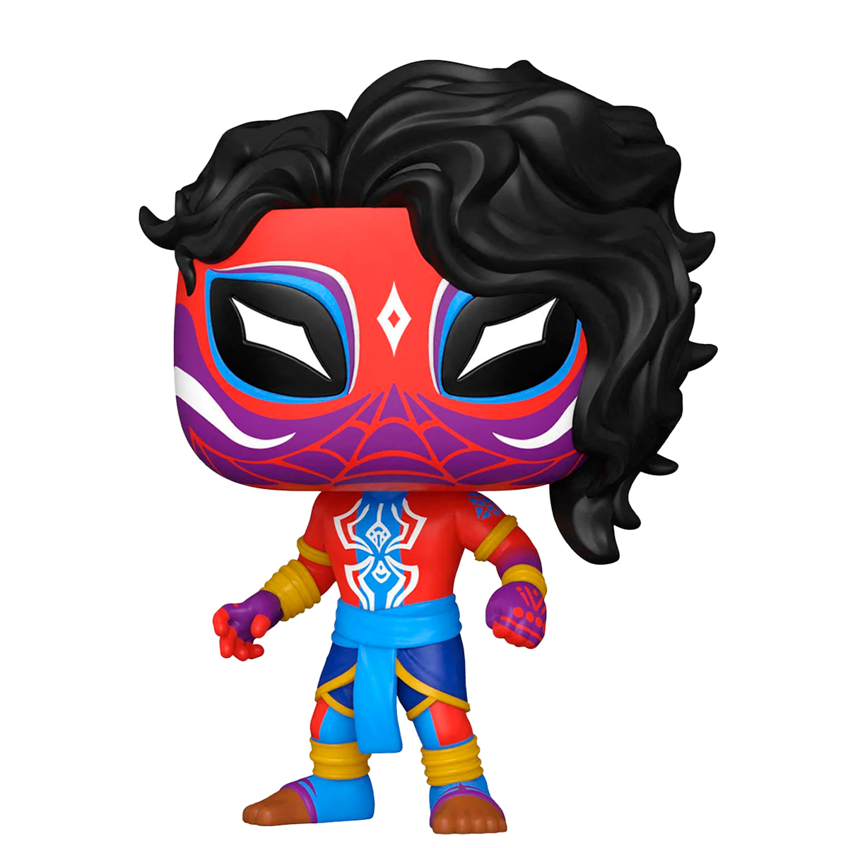 Funko Pop Spider Man India #1227 A Traves Del Spider Verso Figura Original