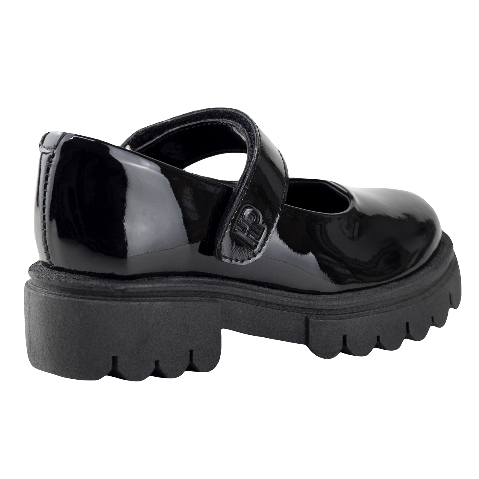 Zapato De Charol Niña Hush Puppies Escolar 1432 Negro 22-25