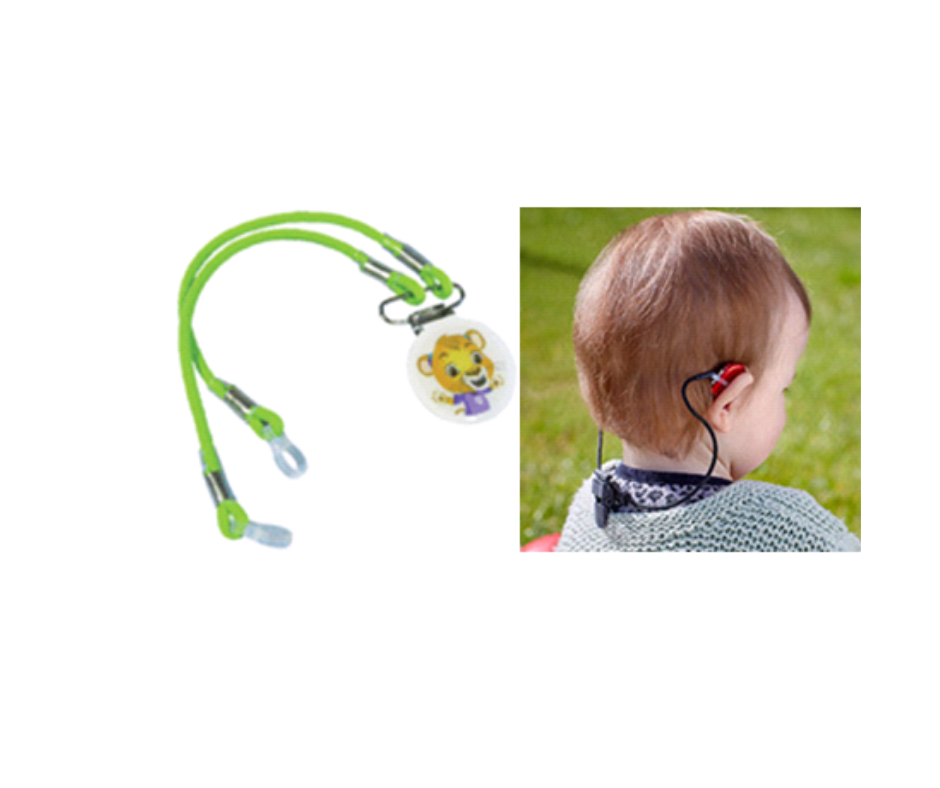 Sujetador infantil para Auxiliares Auditivos tipo curveta