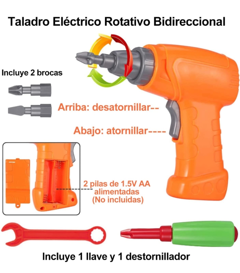 Juguete didáctico construcción 3D 242 pzas