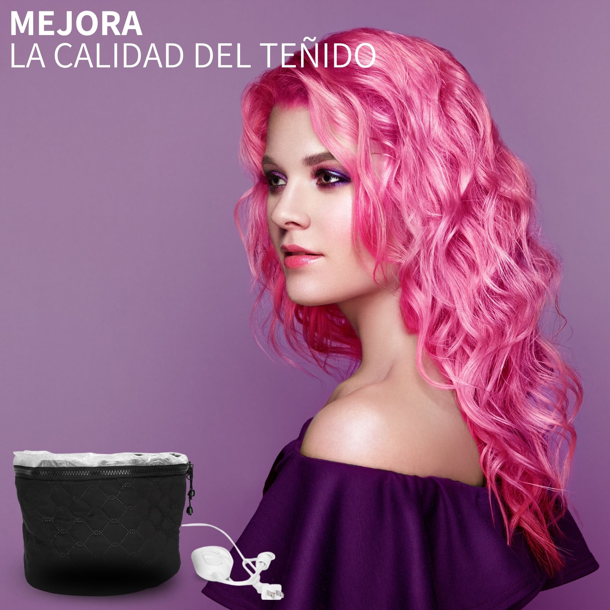 Gorro Termico Electrico Para Tratamiento Del Cabello