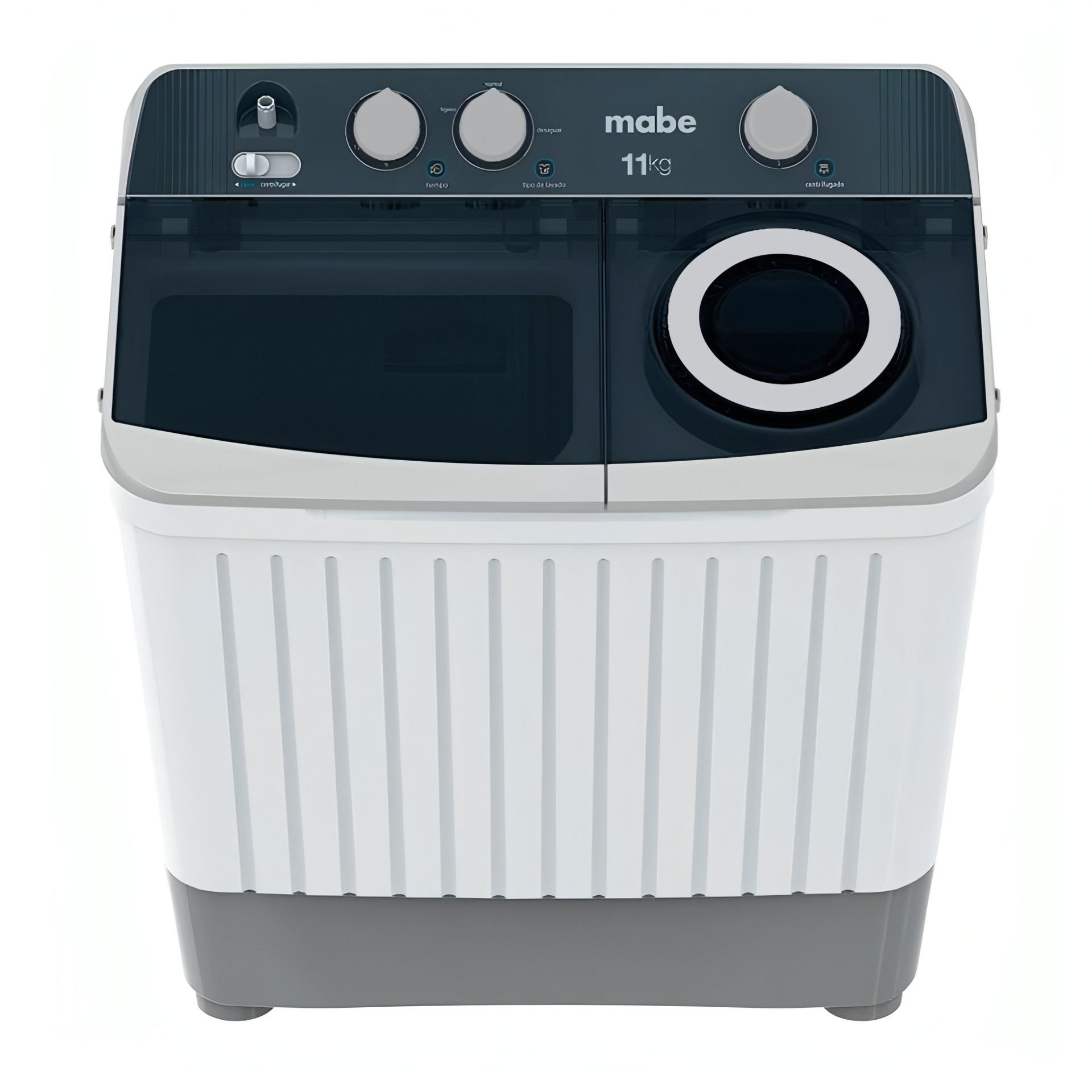 Lavadora Semiautomatica Mabe 11 Kg Doble Tina Blanco
