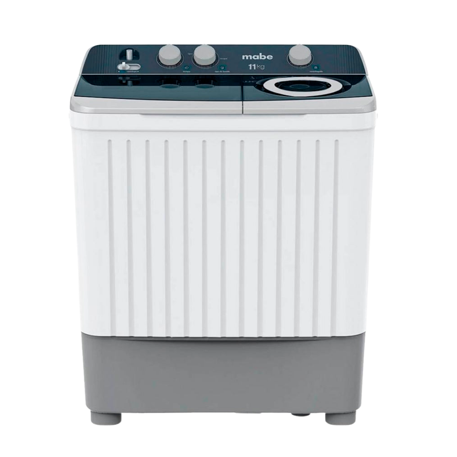 Lavadora Semiautomatica Mabe 11 Kg Doble Tina Blanco