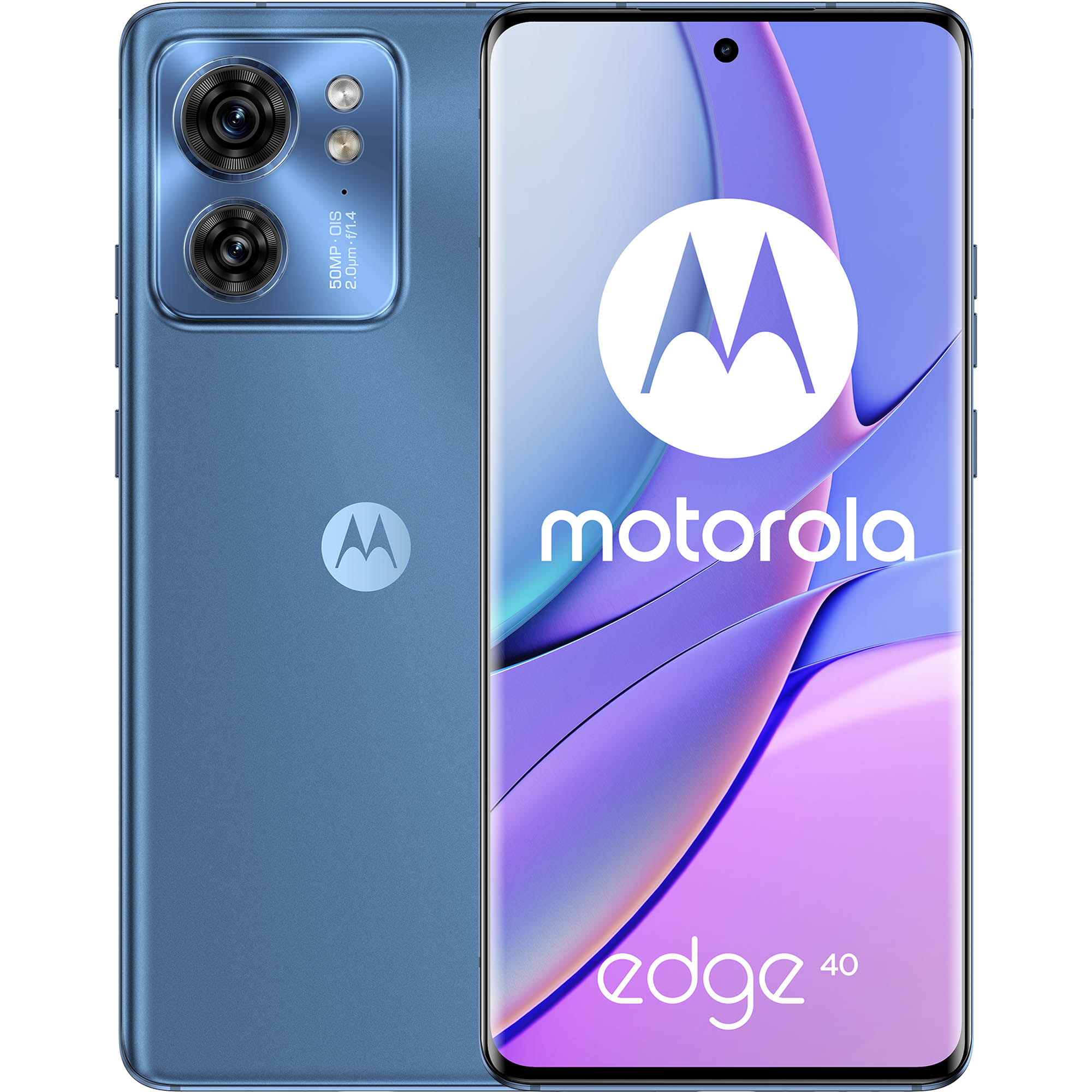 CELULAR MOTOROLA 5G XT2303-2 EDGE 40 AZUL KIT TELCEL
