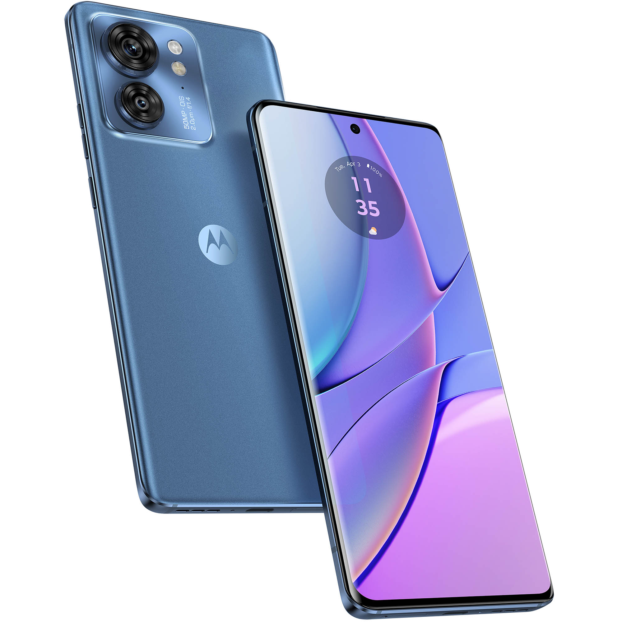 CELULAR MOTOROLA 5G XT2303-2 EDGE 40 AZUL KIT TELCEL