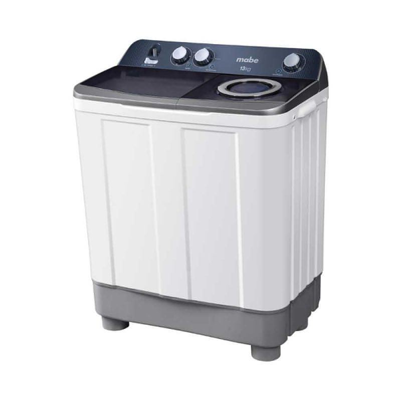Lavadora Semiautomática Mabe Doble Tina 18Kg Blanca