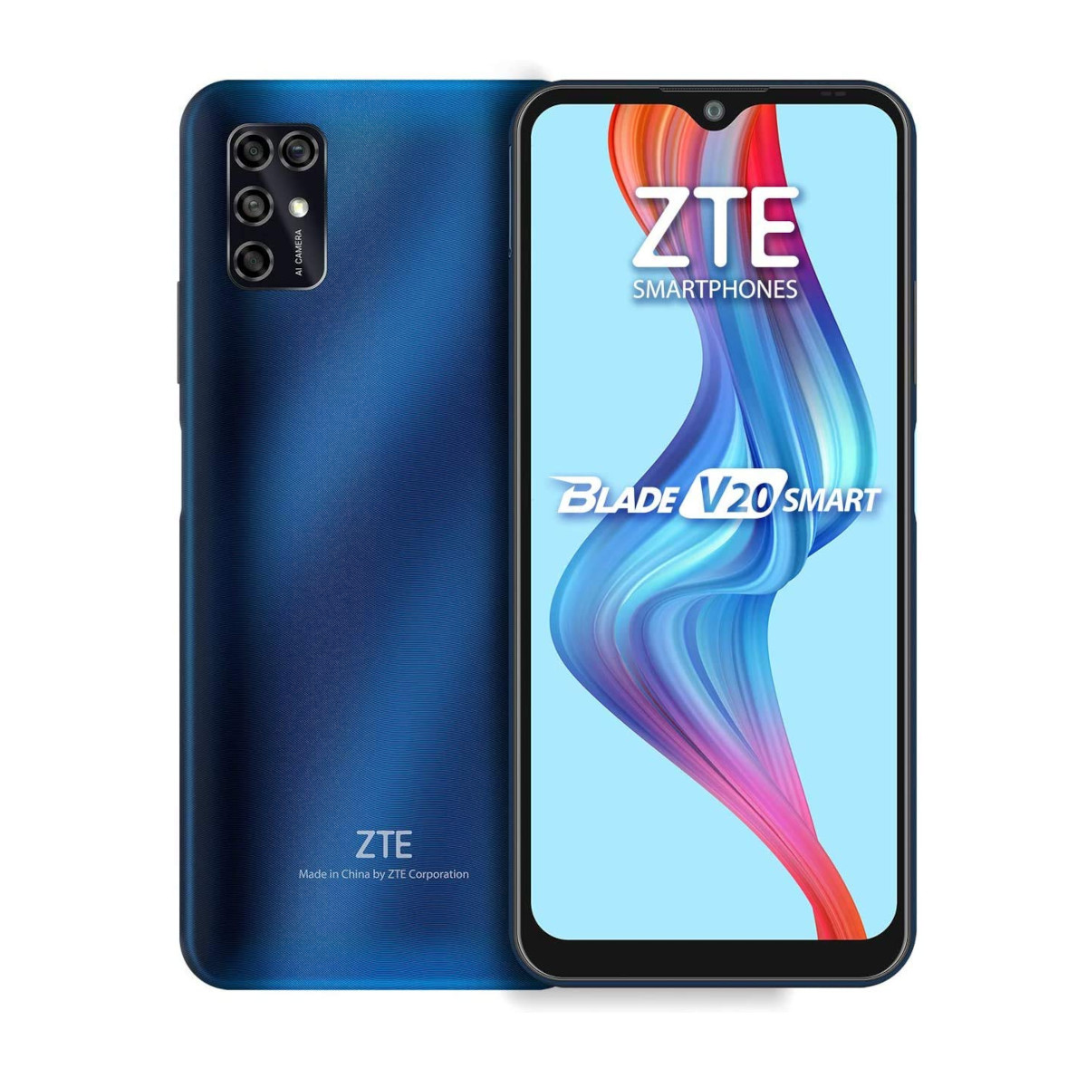 Celular ZTE Blade V20 Smart 4+128GB Color Azul