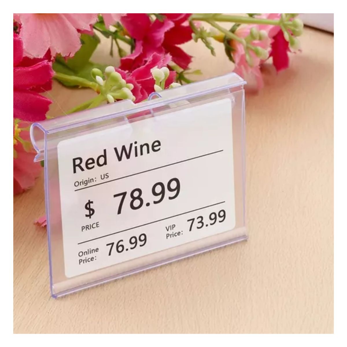 Porta Precio, Rejila, Parrillas, P/ Refrigerador 100 Piezas