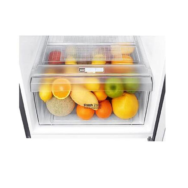 REFRIGERADOR LG INVERTER 11 PIES TOP FREEZER SILVER