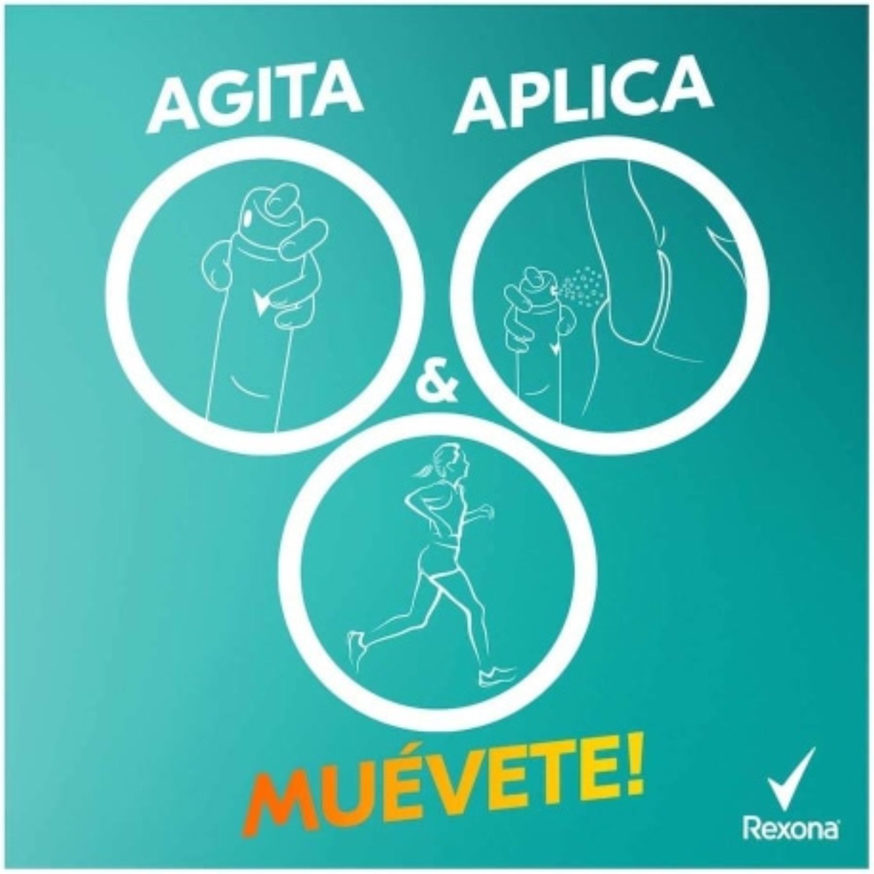 Antitranspirante en aerosol Powder dry 5pzs Rexona CST- ROSA