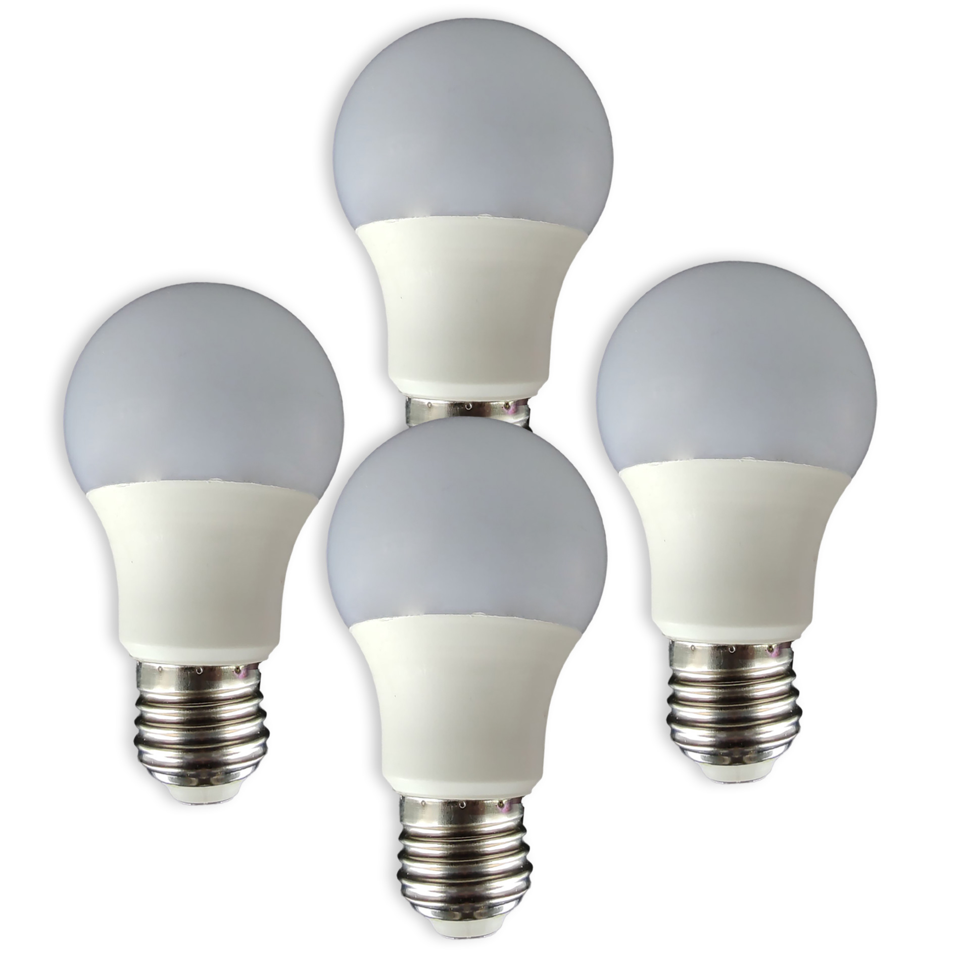 Foco Led 15w Tipo Bombilla Luz Blanca Fria 4 Piezas