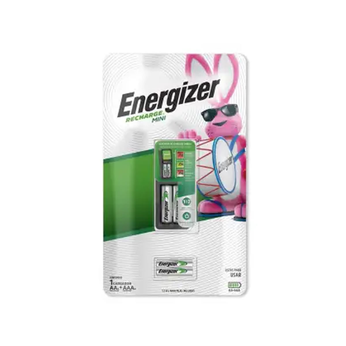 Cargador De Pilas Con Pilas Aa Y Aaa Energizer Sms