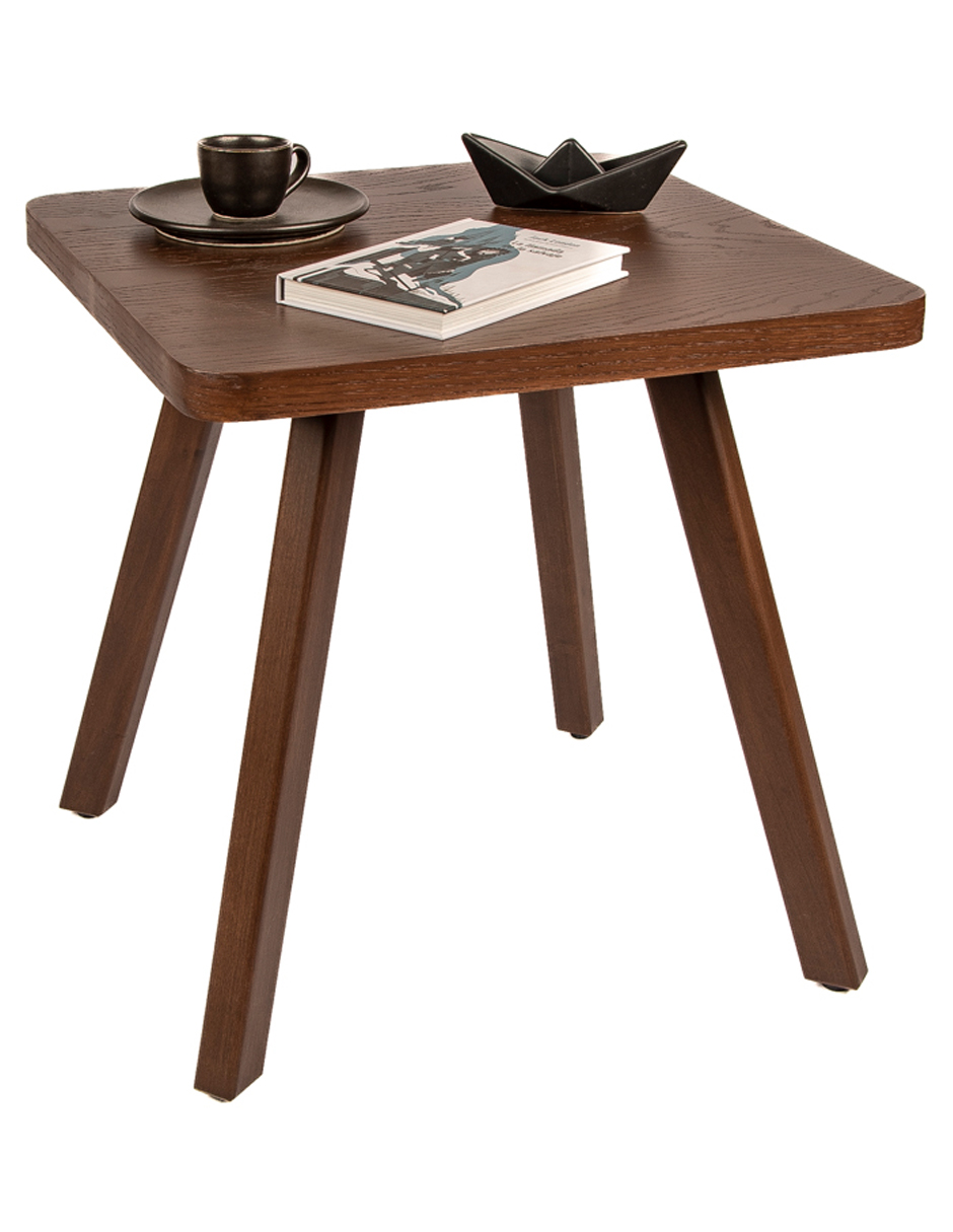 Mesa Lateral Tono Nogal Cusco 