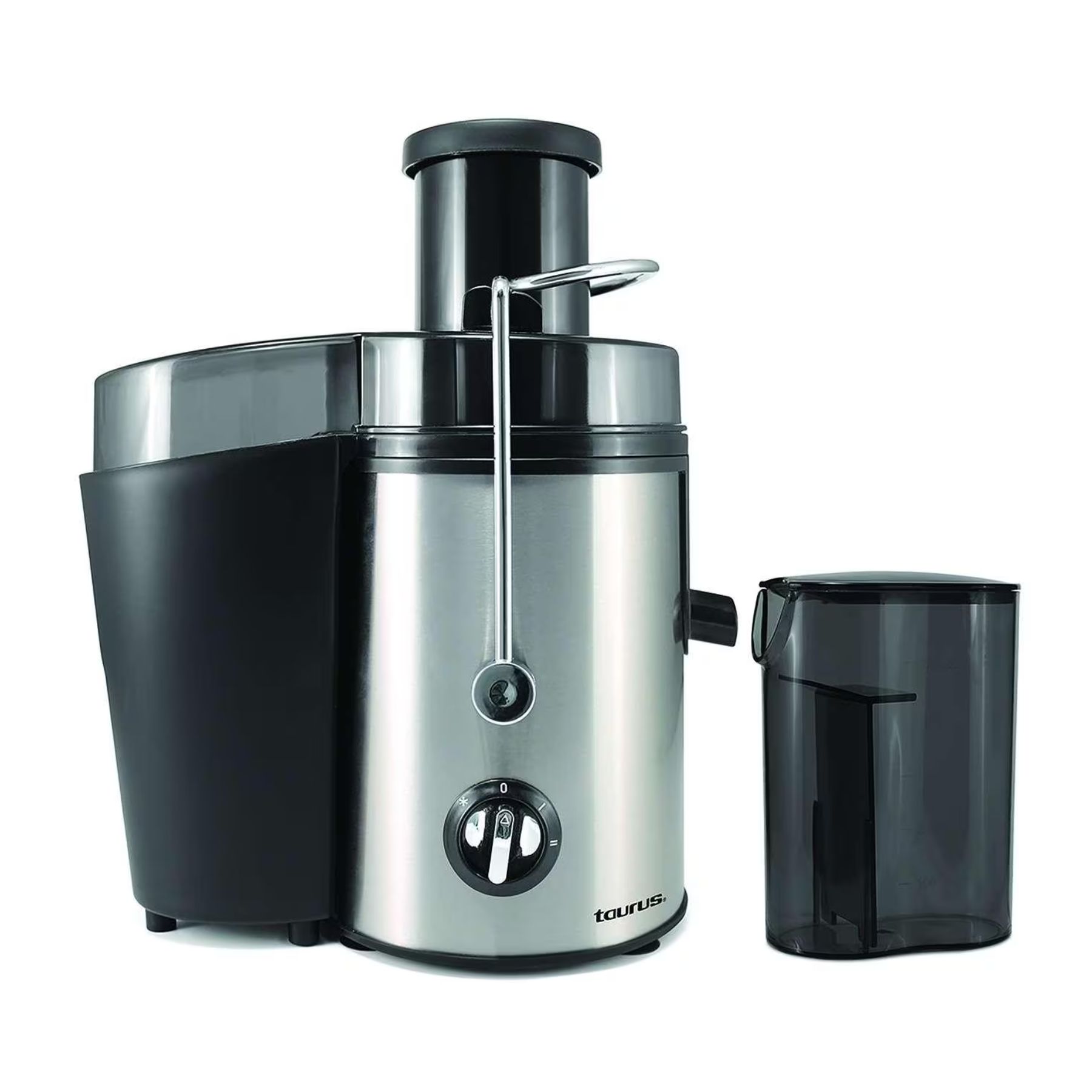 Extractor de Jugo con 2 Velocidades Acero Inoxidable Taurus - Plateado