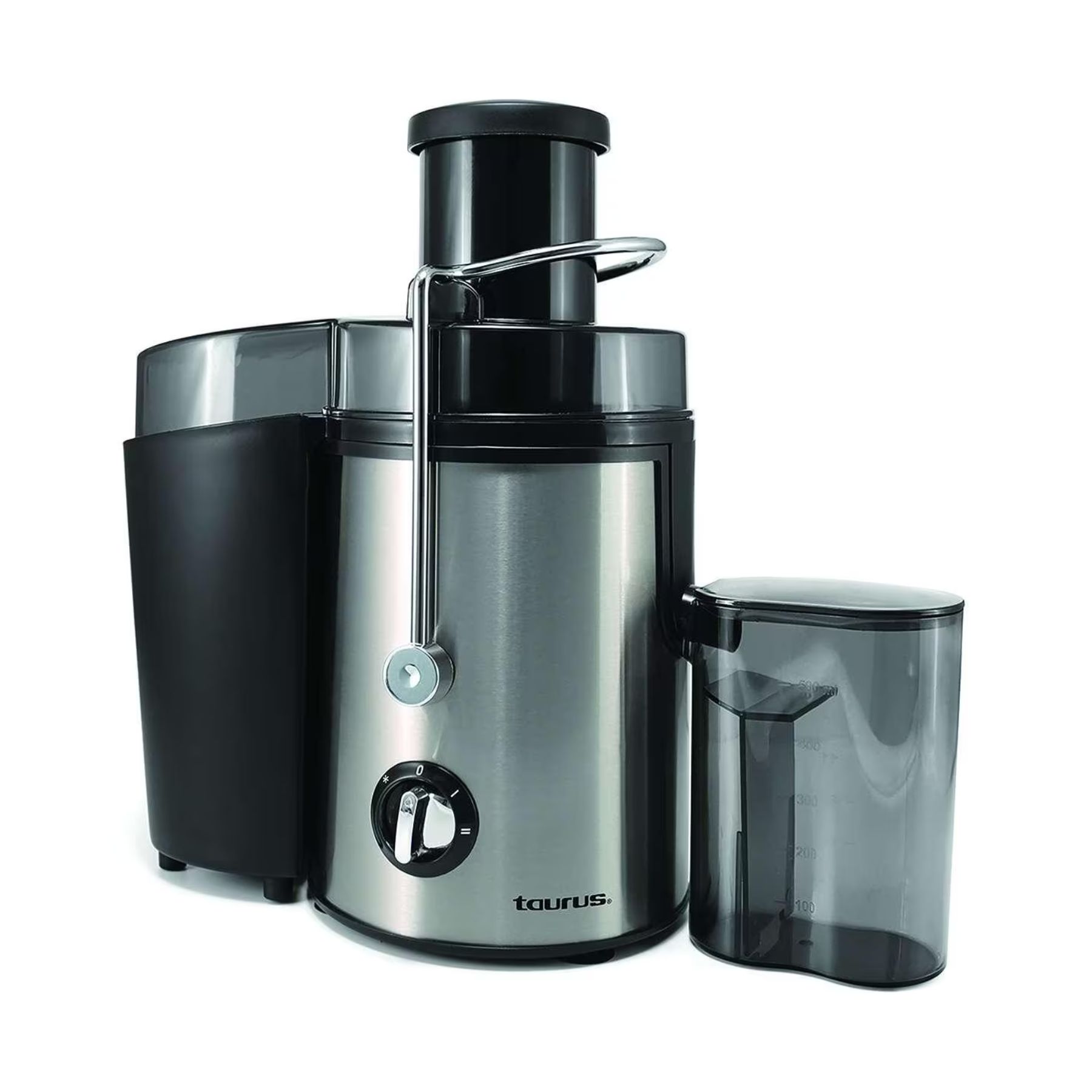 Extractor de Jugo con 2 Velocidades Acero Inoxidable Taurus - Plateado