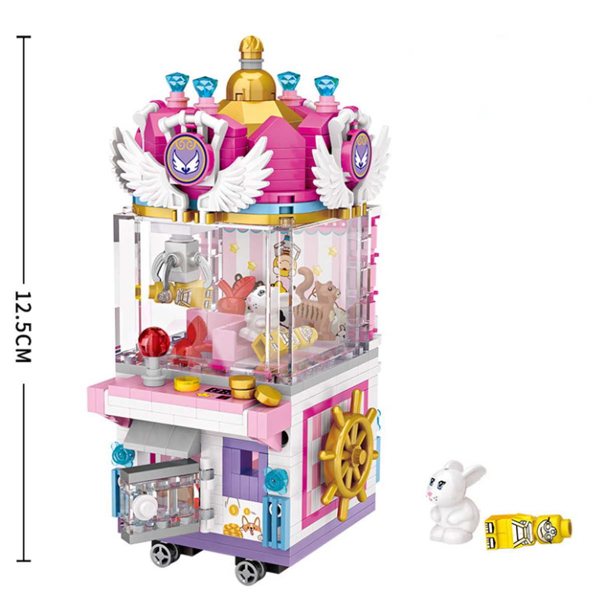 Juguete Bloques De Construccion Maquina Tragamonedas Loz