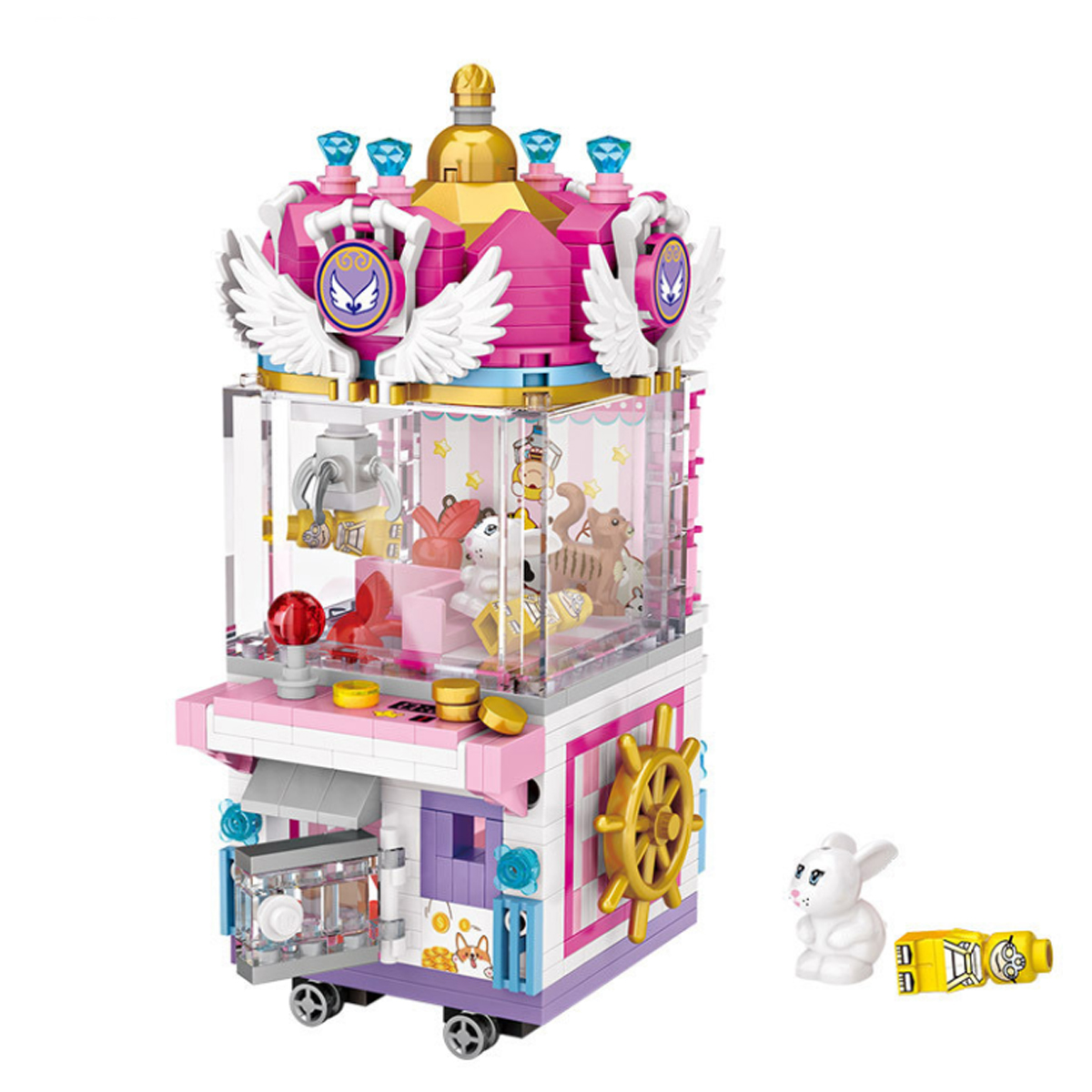 Juguete Bloques De Construccion Maquina Tragamonedas Loz