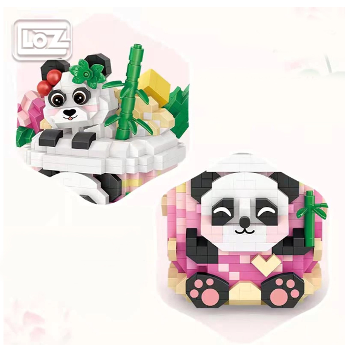 Juguete Bloques De Construccion Jugo De Panda Loz