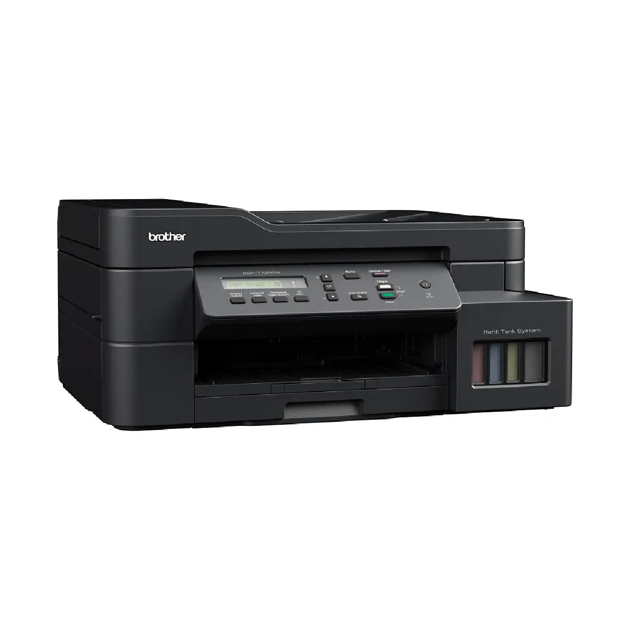 Multifuncional Brother DCP-T720DW Inyección de tinta a color InkBenefit Tank con conectividad inalámbrica e impresión dúplex