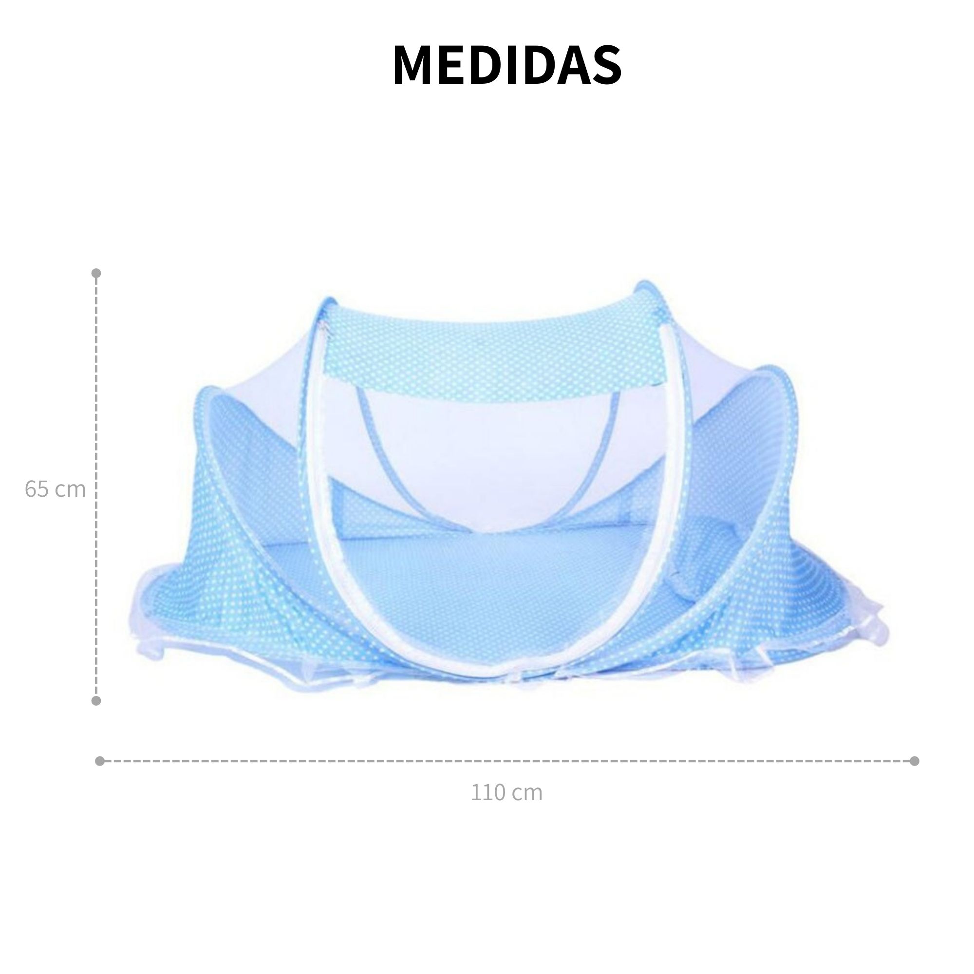 Cuna Moisés Plegable Portátil Mosquitero Bebe Colchon JL107