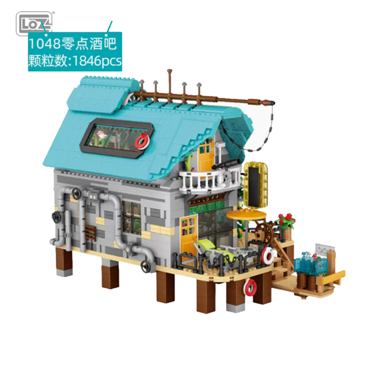 Bar Zero Loz bloques Construcción Juguete Decoración Niños