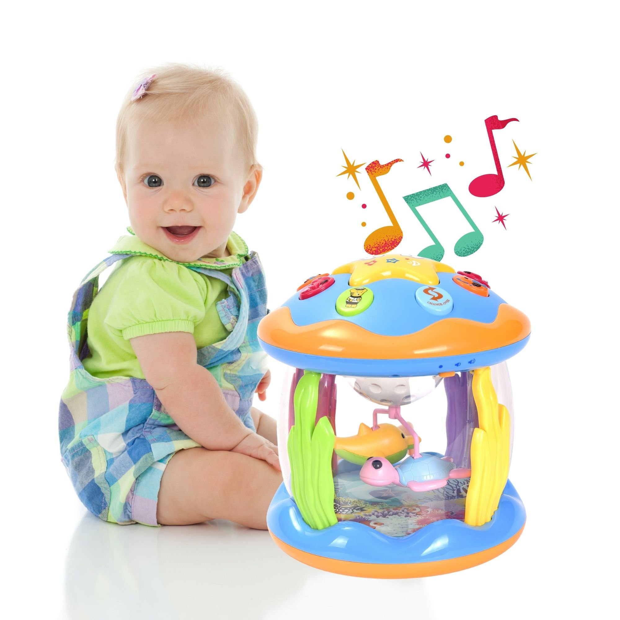Juguetes con sonido para bebé
