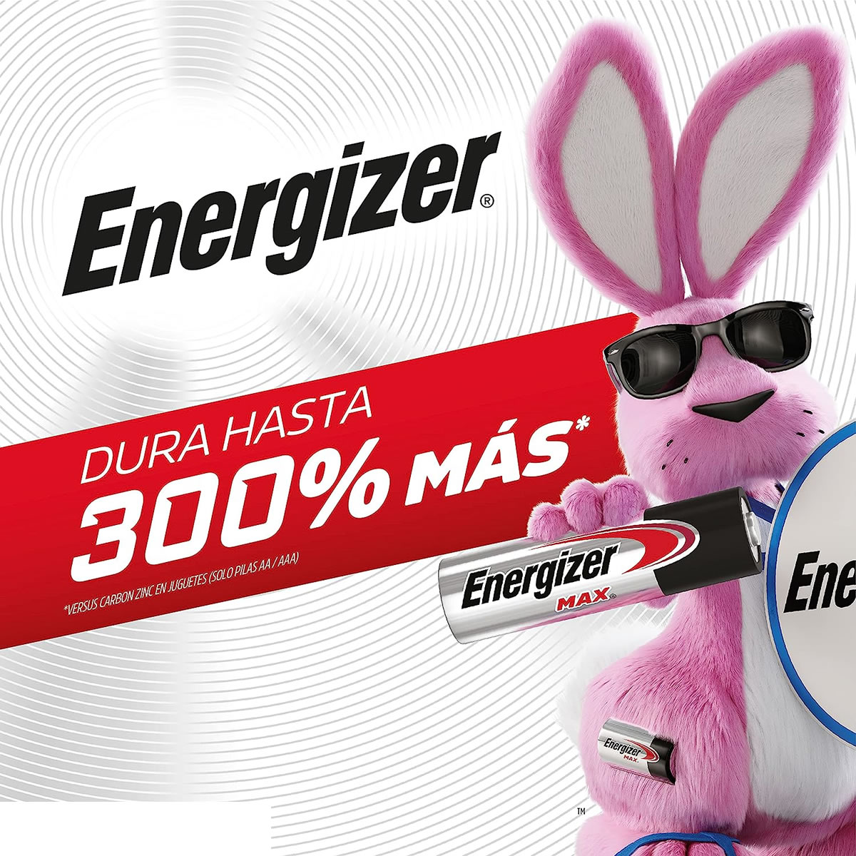 Pilas Alcalinas 20 Pilas AA y 16 Pilas AAA Energizer Max SMS