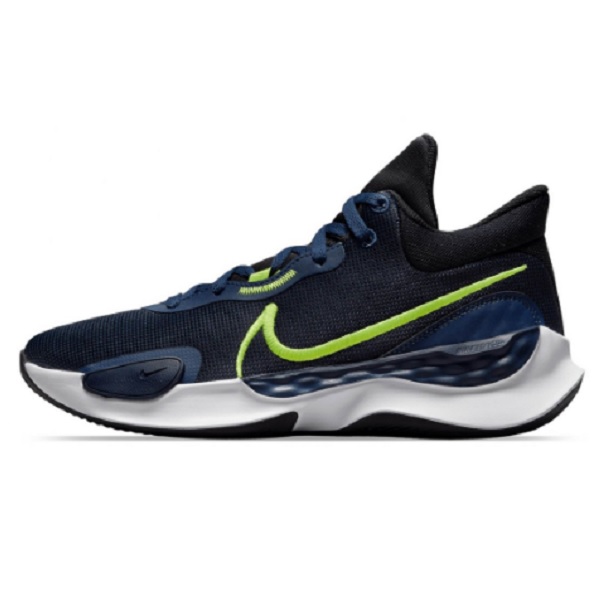 Tenis Nike Renew Elevate 3 Azul/verde Basketball Hombre