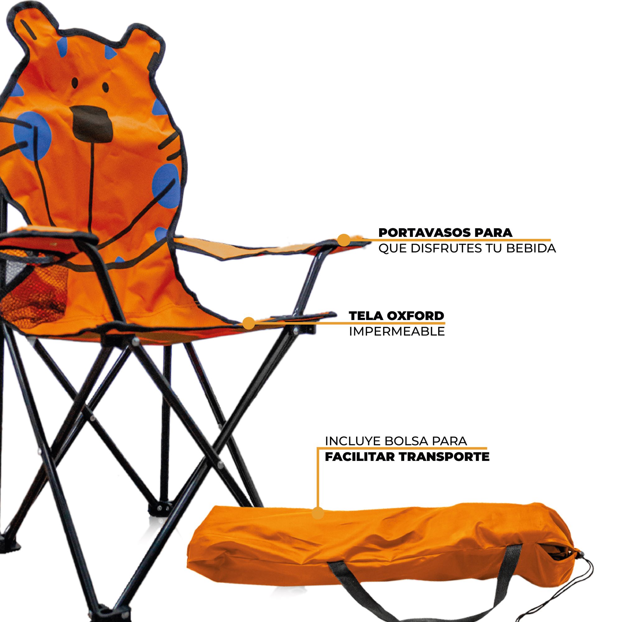 Silla Plegable Para Camping Infantil 