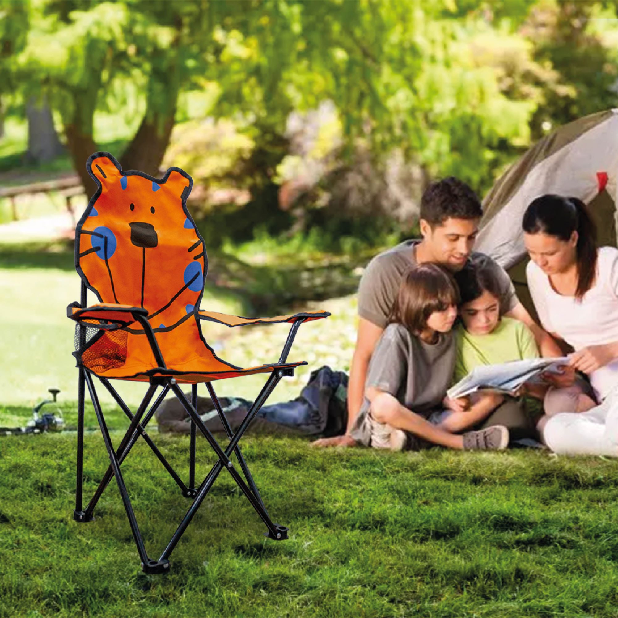 Silla Plegable Para Camping Infantil 