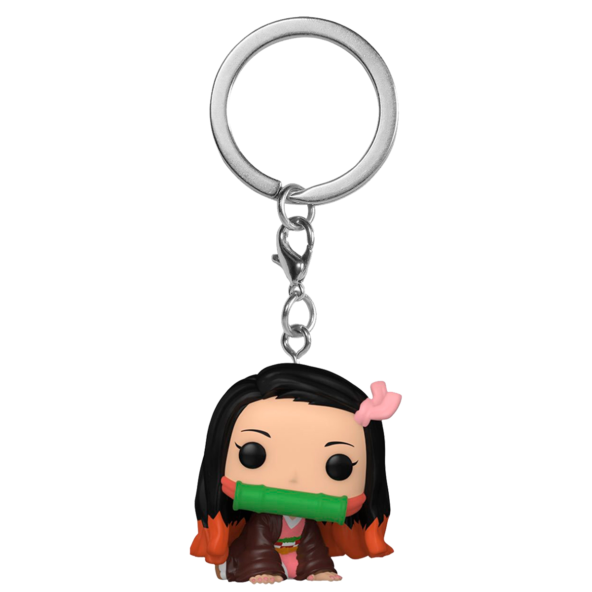 Funko Pop llavero Mini Nezuko Kamado Demon Slayer Anime Manga Figura Original