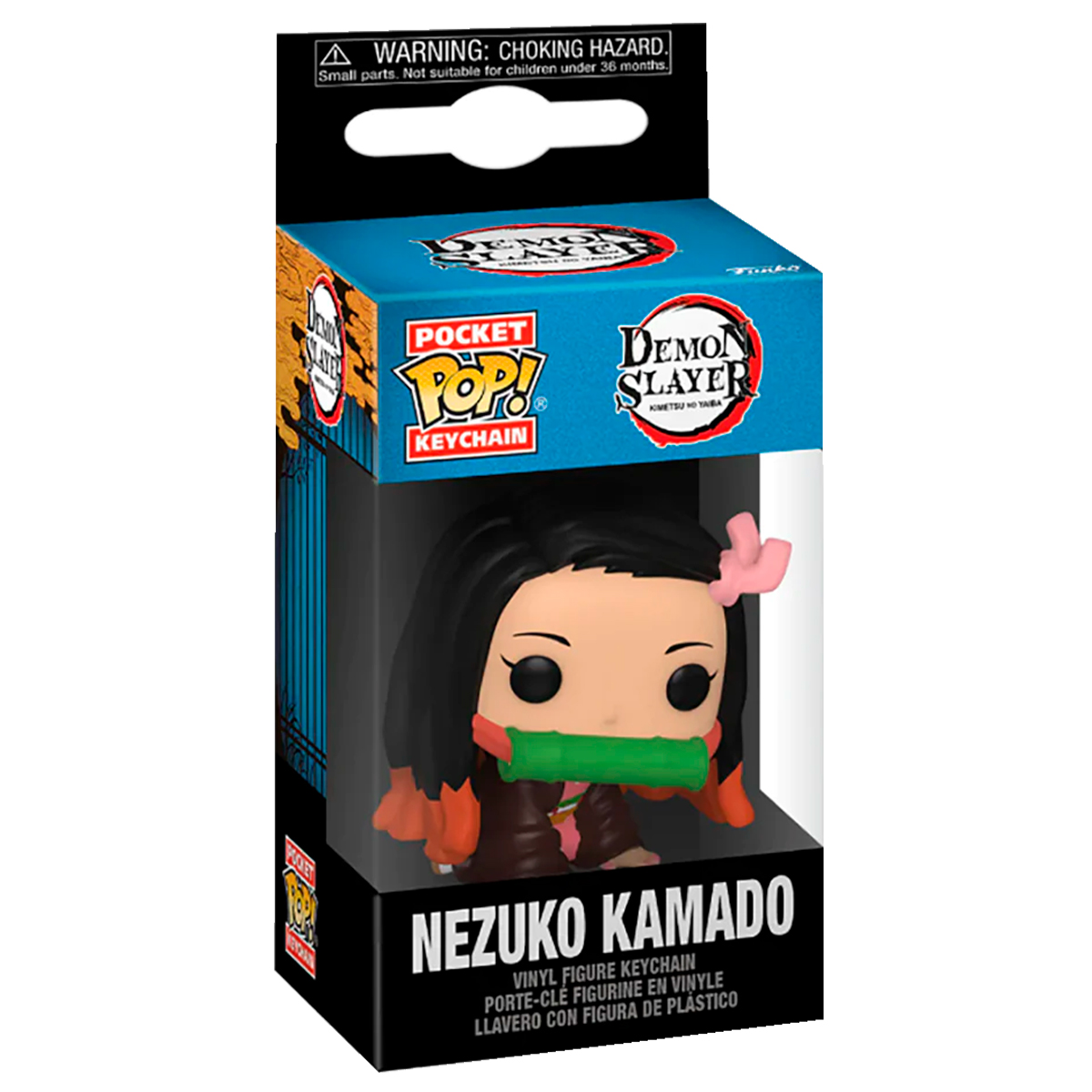 Funko Pop llavero Mini Nezuko Kamado Demon Slayer Anime Manga Figura Original