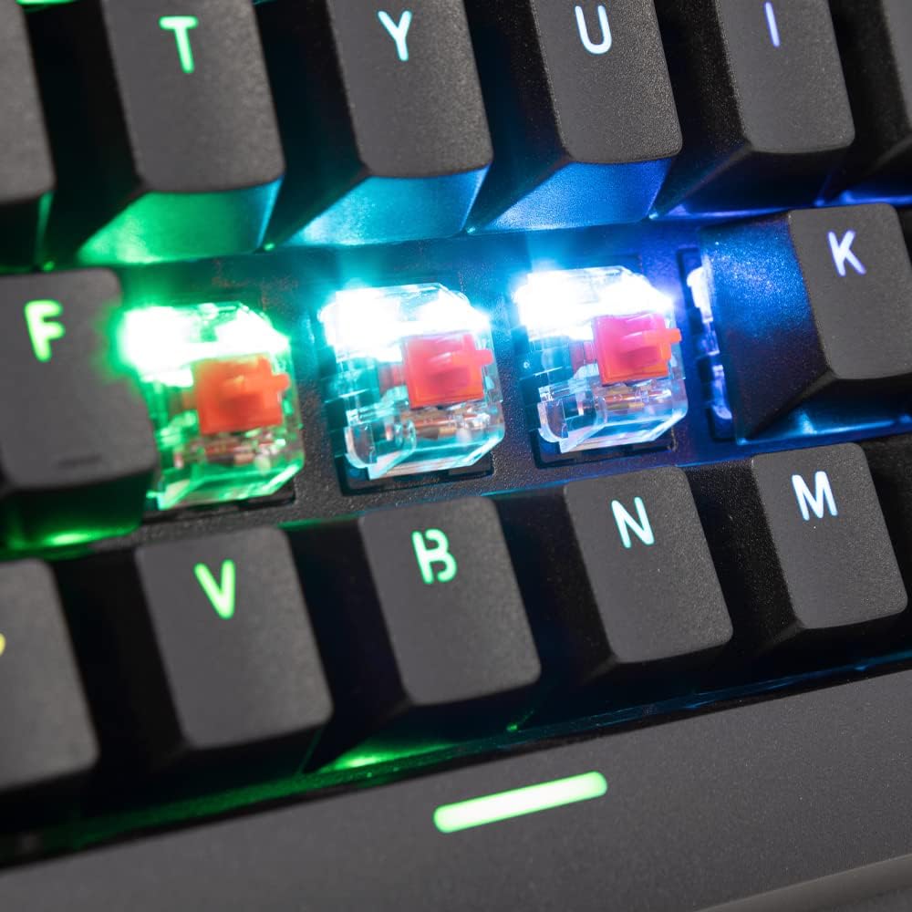 Teclado Gaming Mecanico Ocelot OK-BLACK MECH 2