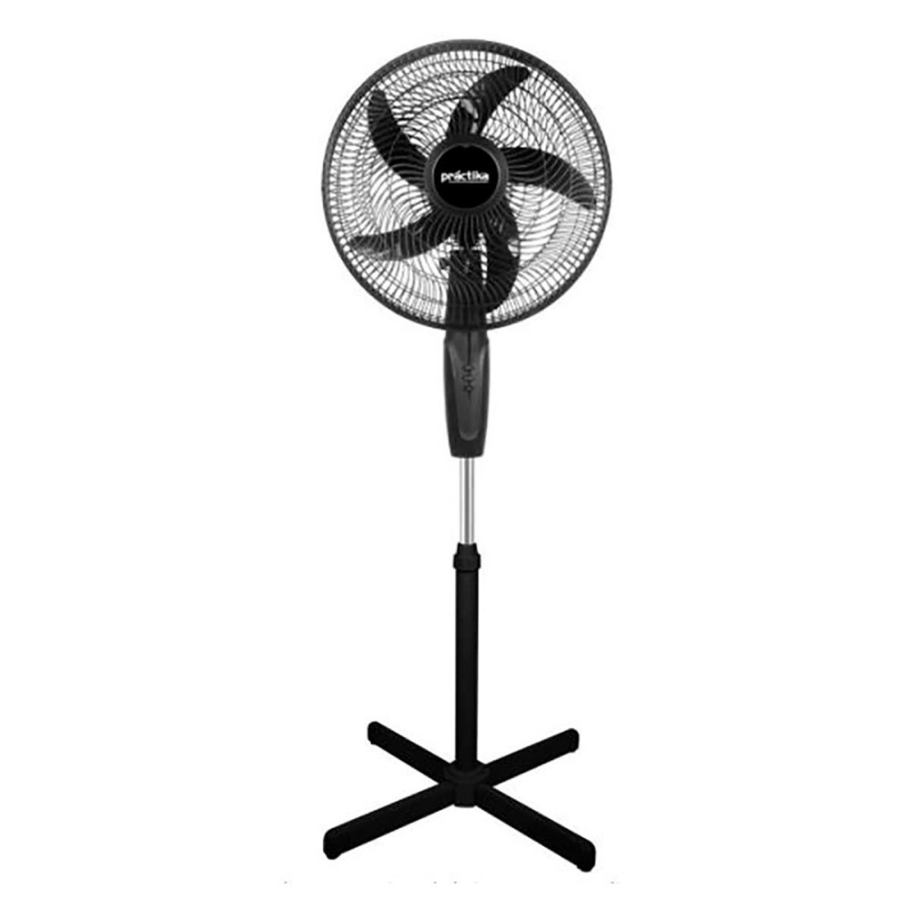 Ventilador Pedestal Practika 16puLG Negro.