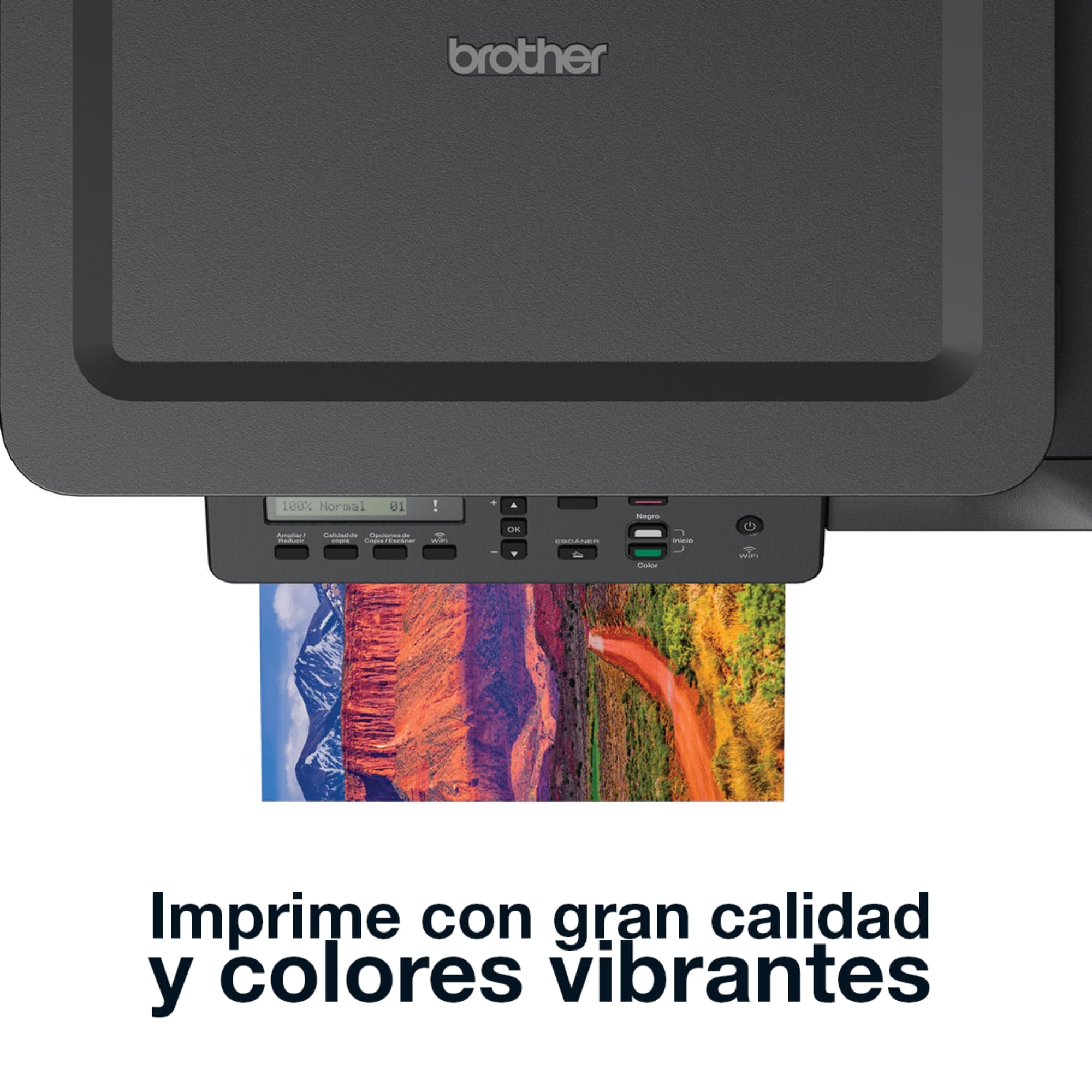 Impresora Multifuncional Brother InkBenefit Tank DCP-T520W con Sistema de Tinta Continua, Color, Cama Carta, Wi-Fi