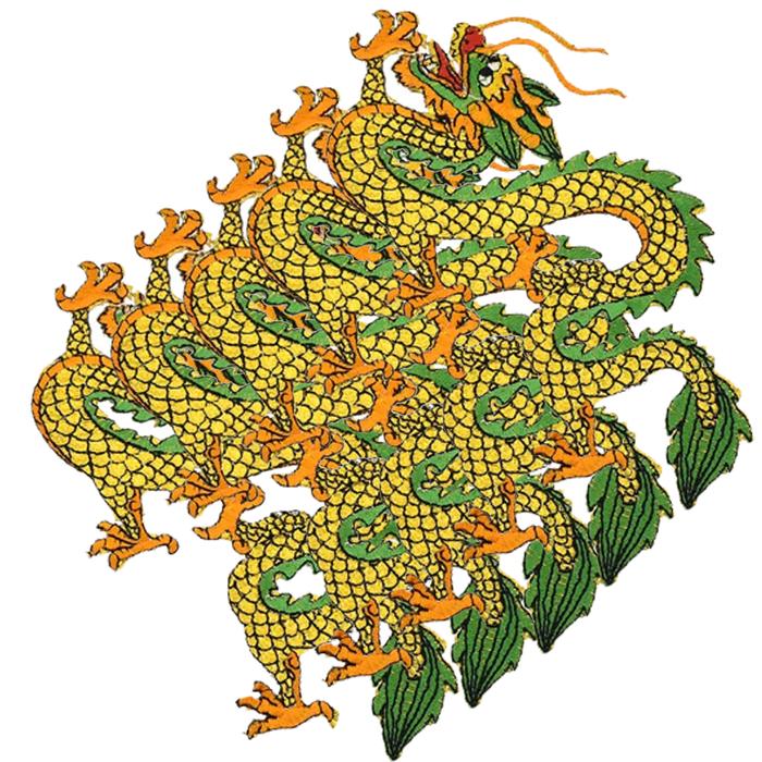 Parches de Ropa Termoadhesivo MXDNO-005-6 5 Parches Tyrannosaurus rex skateboard 7x8cm VerdeMorado Bordado Adhesivo para Planchar, Dinosaur01