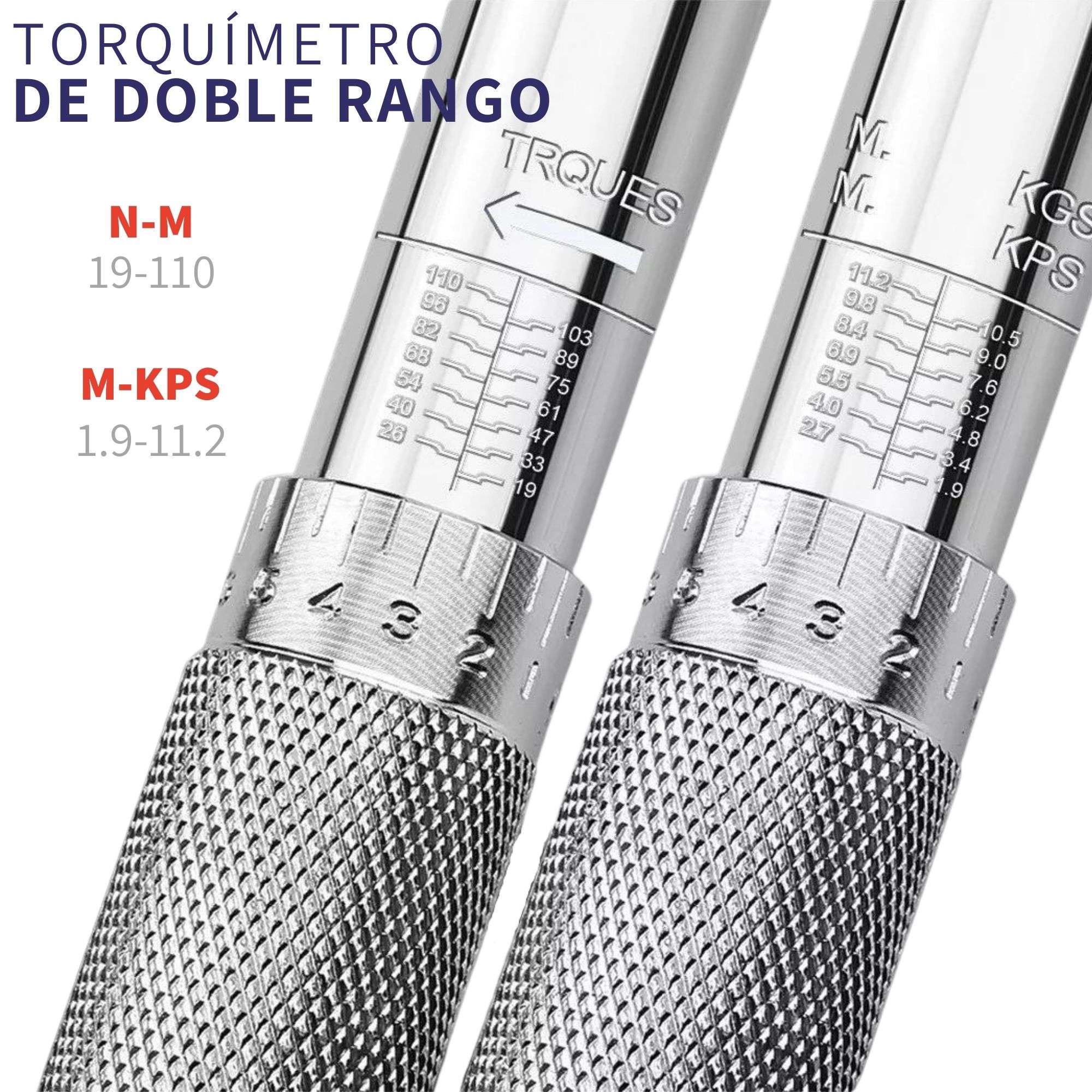 Torquimetro Llave Dinamometrica Ajustable 1/2 Dr 28 - 210 Nm