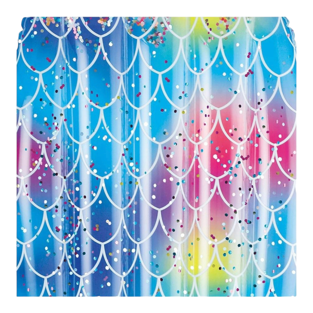 Inflable Colchon Colchoneta Cola De Sirena Tornasol