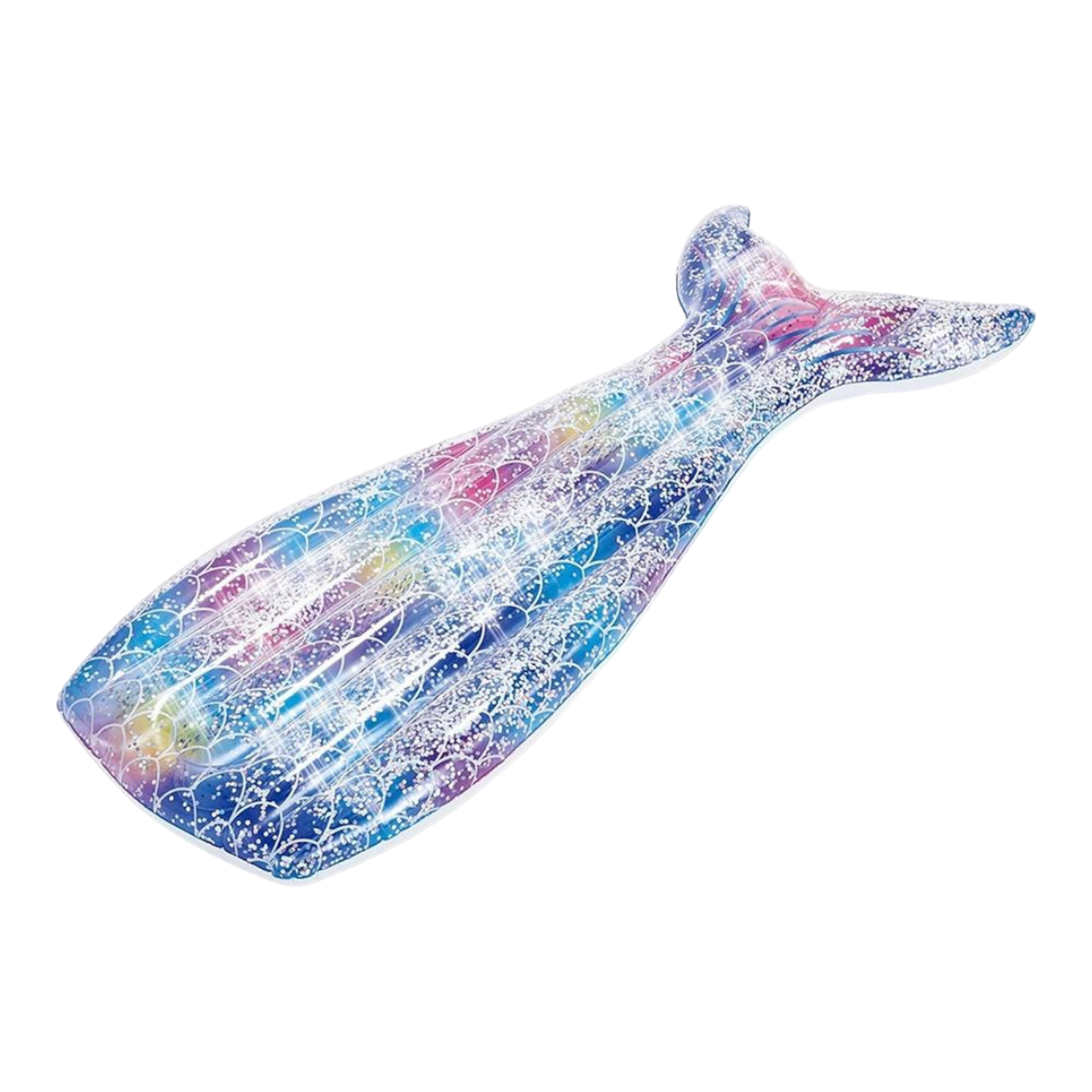 Inflable Colchon Colchoneta Cola De Sirena Tornasol