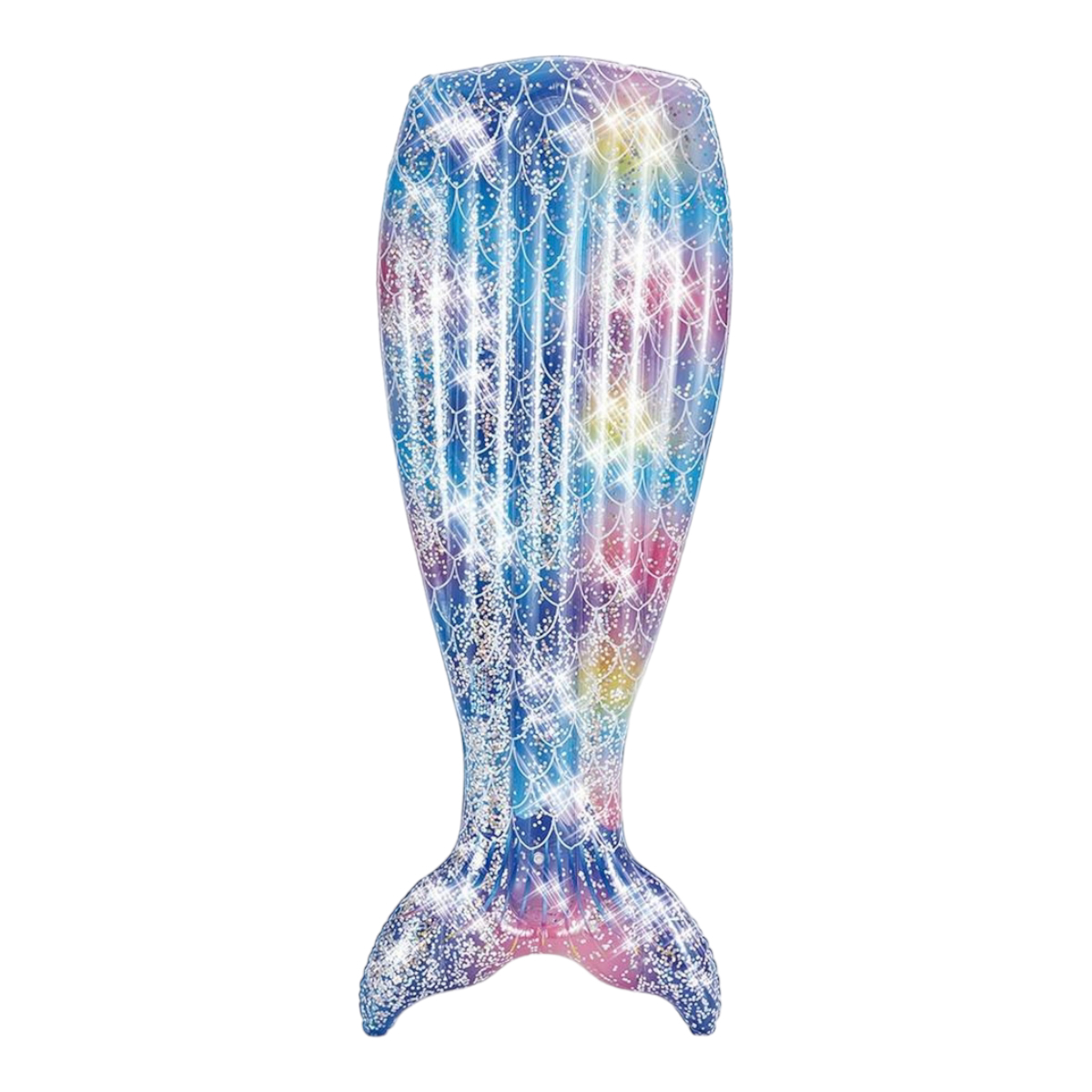 Inflable Colchon Colchoneta Cola De Sirena Tornasol