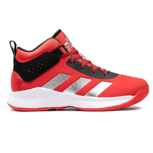 Tenis Adidas Cross Em Up 5 K Wide Rojo/negro/Plateado Basketball Mujer